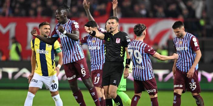 VAR'la 2 penaltı kazanan Trabzonspor'dan VAR tepkisi