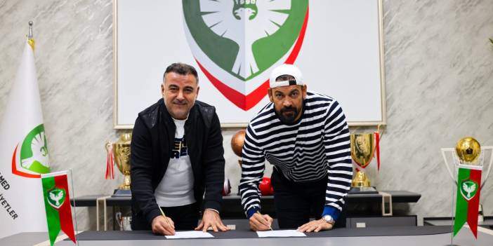 Servet Çetin Amedspor'a imzayı attı