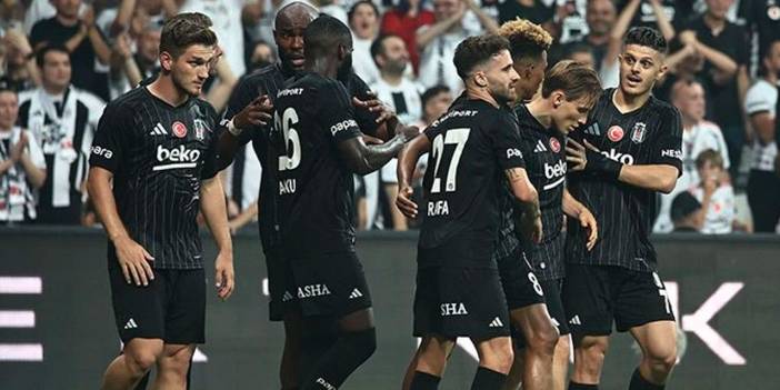 Beşiktaş Malmö maçının ilk 11'leri belli oldu