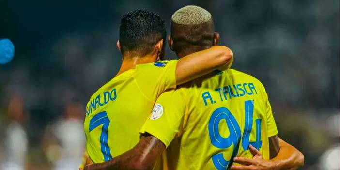 Talisca ile Ronaldo sustu. Al Nassr durmadı