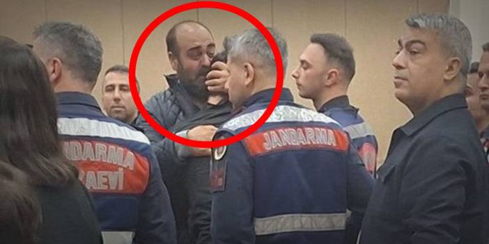 Narin'in babası oğlu Enes'e sarıldı karısını alnından öptü. Mahkeme başkanı izin verdi