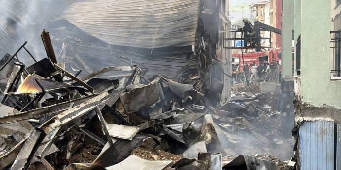 Hatay'da şantiyedeki konteynerde çıkan yangın söndürüldü