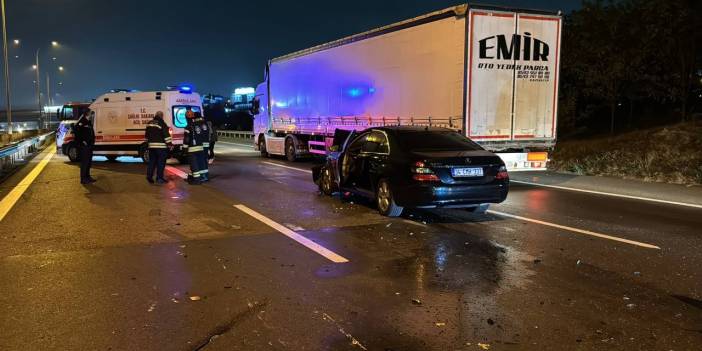 Anadolu Otoyolu'nda zincirleme trafik kazası