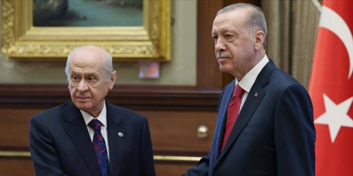 Erdoğan ve Bahçeli arasında Saray'da sürpriz zirve