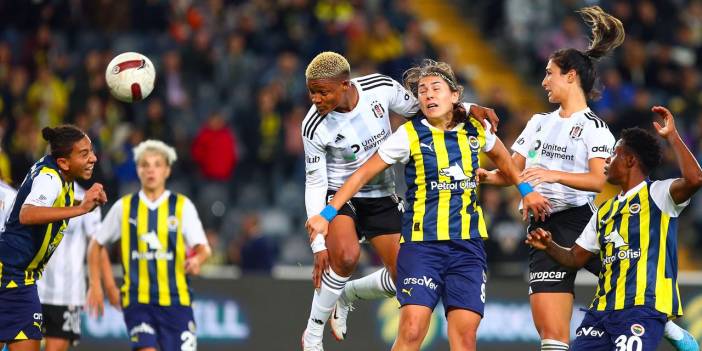 Kadın Futbol Süper Ligi'nde Fenerbahçe Beşiktaş karşısında