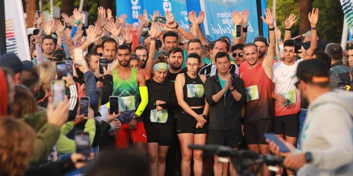 Marmaris Ultra'da maviden yeşile koşuldu