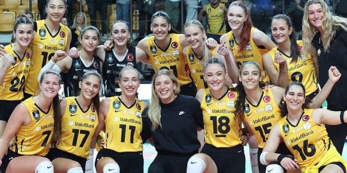 VakıfBank THY'yi geriden gelip yendi