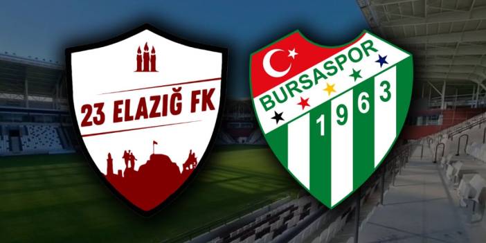 23 Elazığ FK Bursaspor maçına çıkmama kararını açıkladı