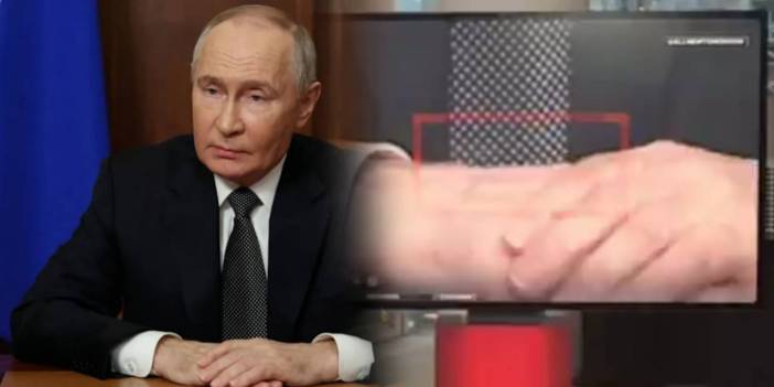 Putin'in elleri şoke etti. Elleri 10 dakika hiç kıpırdamadı