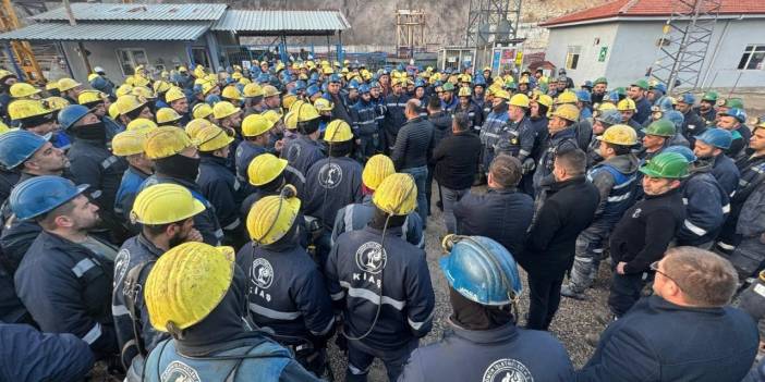 Eylem yapan madenciler çözüm çıkmazsa açlık grevine gidecekler