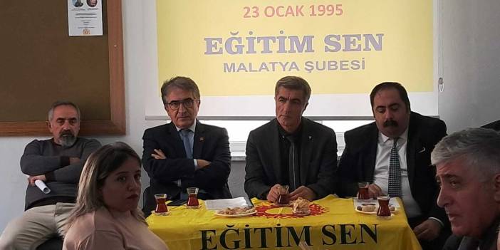 CHP Ekonomi heyeti Malatya'da KESK ve Eğitim-Sen'i ziyaret etti