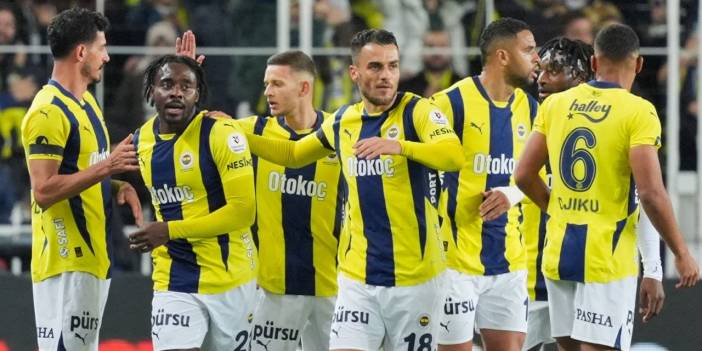 Fenerbahçe'nin Kayserispor maçı ilk 11'i belli oldu