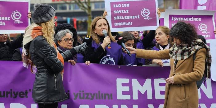 DİSK: Taksim'i kadınlara kapatmak kadına yönelik şiddettir!