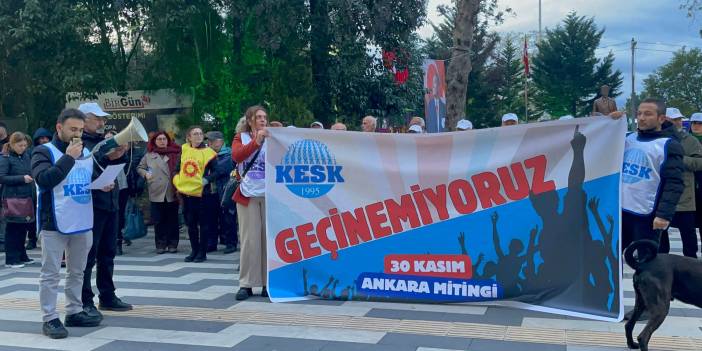 KESK'ten ‘Geçinemiyoruz’ mitingi için çağrı