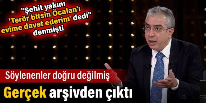 Şehit yakını söyledi demişti doğru çıkmadı. Gerçeği arşivden gazeteciler çıkardı