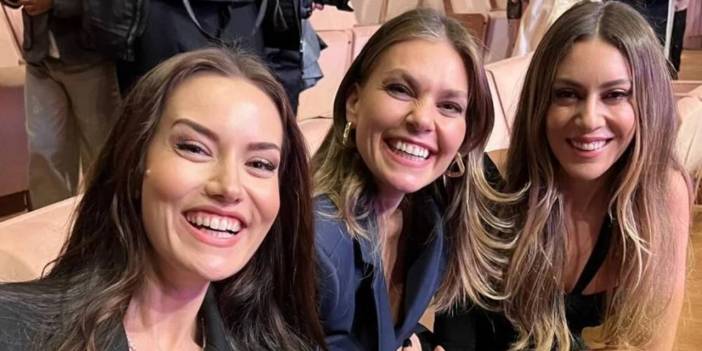 Fahriye Evcen, Aslı Enver ve Sinem Kobal'dan yıllar sonra aynı poz