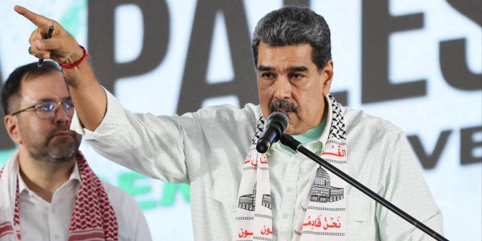 Venezuela Başkanı Maduro'dan Filistin'e destek mesajı