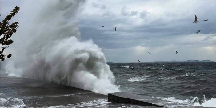 Tekirdağ'da deniz ulaşımına poyraz engeli