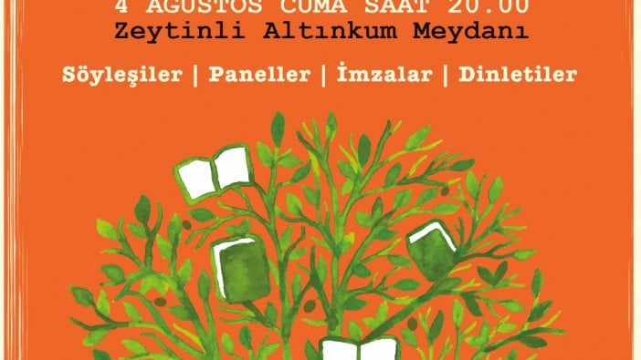 Edremit Kitap Fuarı 4 Ağustos'ta başlıyor: "Ölmez Ağacın Gölgesinde Kitap"