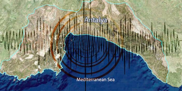 Antalya'da deprem