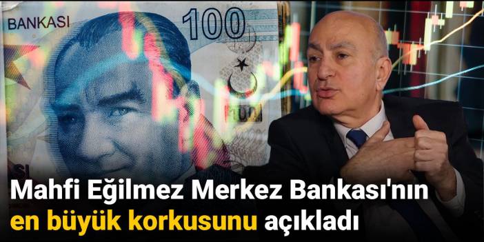 Mahfi Eğilmez Merkez Bankası'nın en büyük korkusunu açıkladı