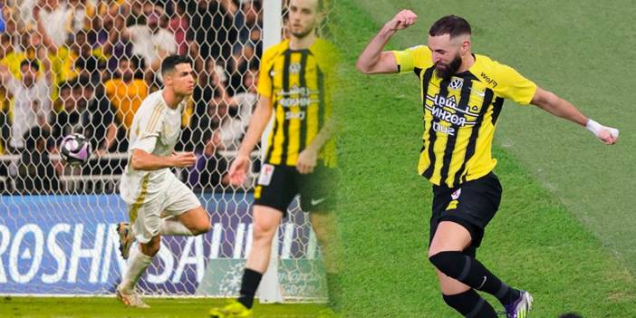 Al Ittihad Ronaldo'yu üzdü. Al Nassr lidere yenildi