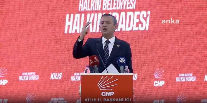 Özgür Özel: Bir an önce Esad ile gerekli temaslar sağlanmalı