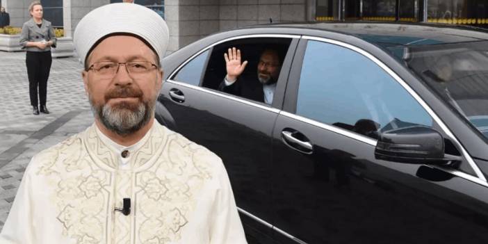 Diyanet'in garajındaki araçlar ortaya çıktı