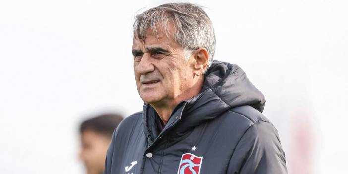 Trabzonspor'un Galatasaray 11'i. Şenol Güneş seçimini yaptı