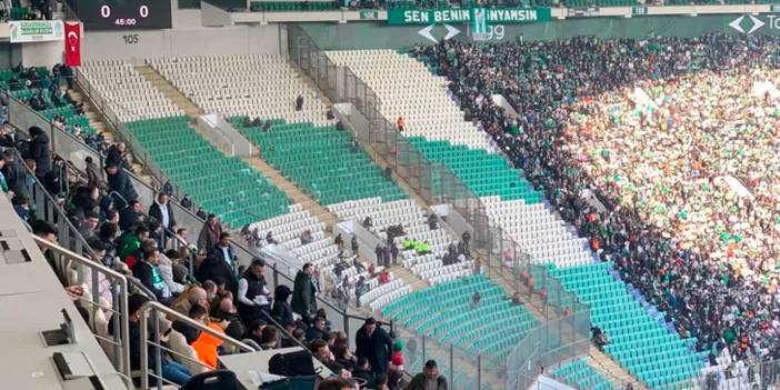 Bursaspor’a büyük protesto