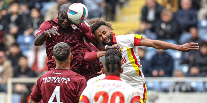 Hatayspor ve Göztepe yenişemedi