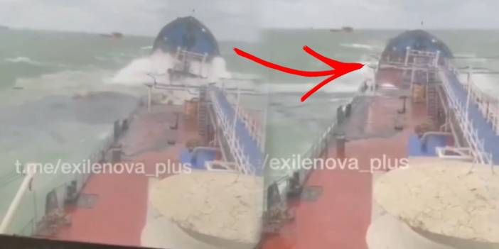 Kırım yakınlarında iki Rus petrol tankeri battı