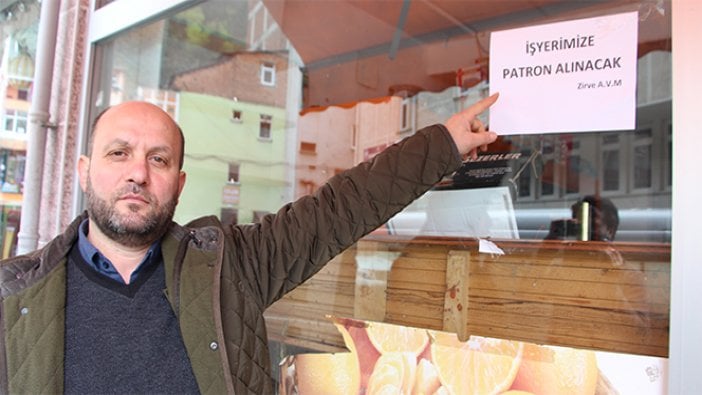 Bu market işçi değil patron arıyor!