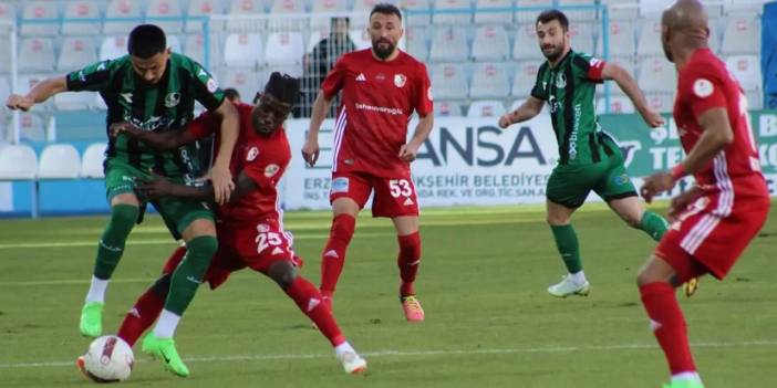 Sakaryaspor ile Erzurumspor 3 günde 2 kez aynı maçı oynayacak