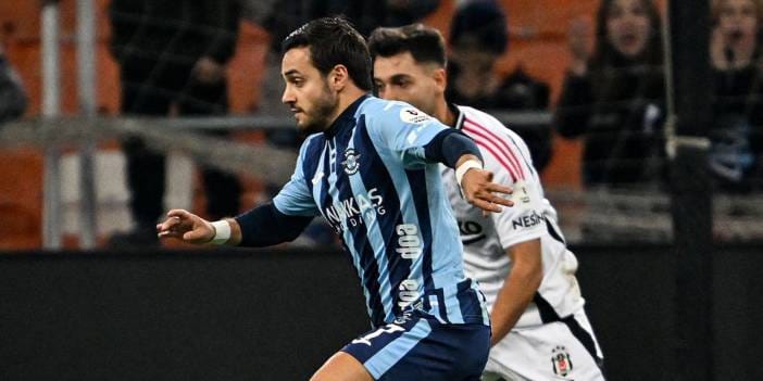 Adana Demirspor Beşiktaş maçında kırmızı kart çıktı