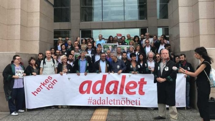 Tahliye oldular, Adalet Nöbeti'ne koştular!