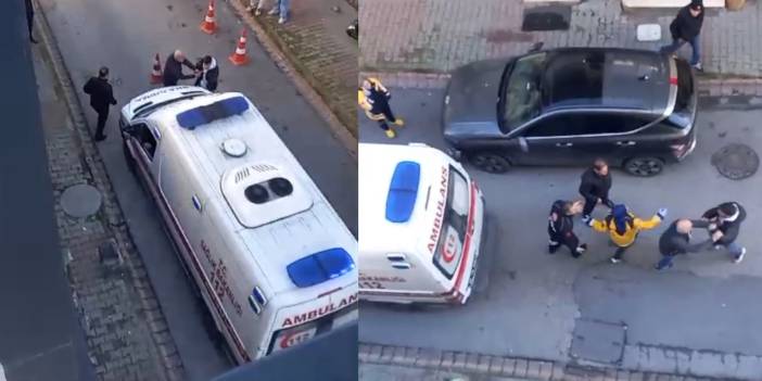 Sağlıkta şiddet son bulmuyor. Önce personele sonra ambulansa saldırdı