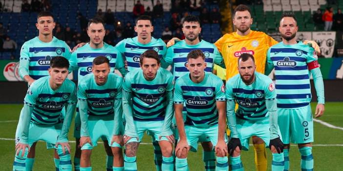 Çaykur Rizespor Vanspor'a yarım düzine gol attı