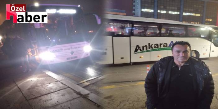 Yolcuları taşıyan otobüsün şoförü bayıldı: Direksiyon başına geçen polis faciayı önledi