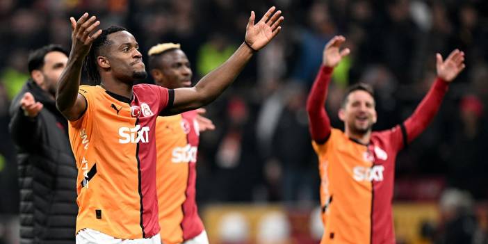 Galatasaray'ın Kayserispor maçı ilk 11'i belli oldu