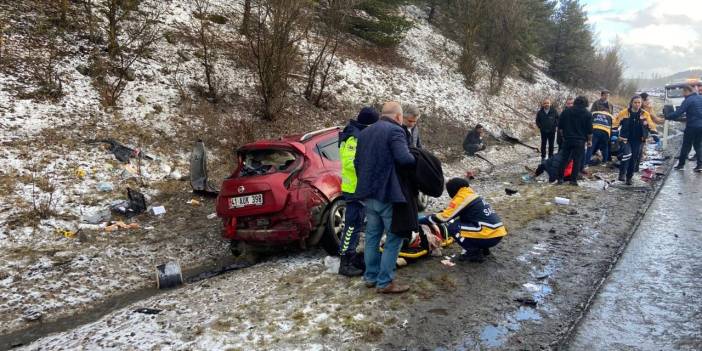 Bolu'da trafik kazası: 1 kişi yaşamını yitirdi, 3 kişi yaralandı