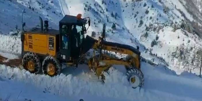 Tunceli’de 65 köy yolu ulaşıma kapandı