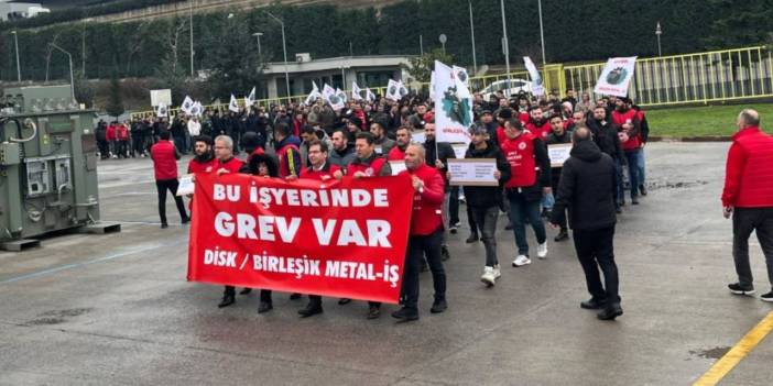 Yasağa rağmen greve devam. Metal işçileri bir fabrikada daha greve çıktı