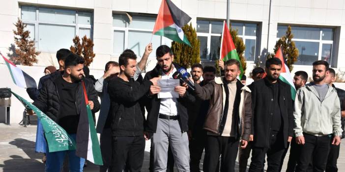 Şırnak'ta İsrail protestosu