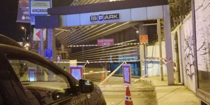 Beyoğlu’nda İSPARK güvenlik nedeniyle kapatıldı