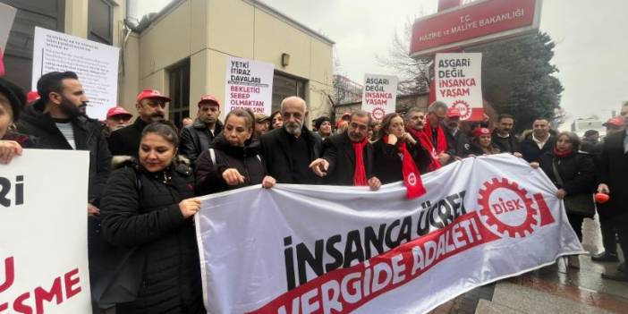 DİSK'ten 'Gelirde adalet vergide adalet'' açıklaması