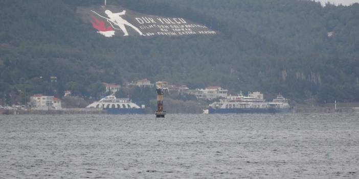 Gökçeada ve Bozcaada feribot seferleri iptal edildi