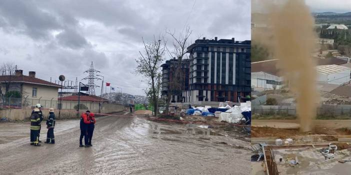 Doğal gaz borusunu delindi kara kışta 14 mahalle gazsız kaldı