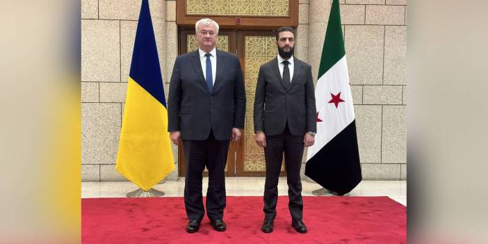 Ukrayna Dışişleri Bakanı Şam'da Golani ile görüştü