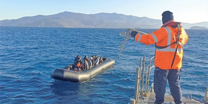 İzmir'de 163 düzensiz göçmen yakalandı